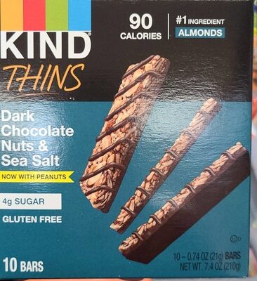 Thins Dark Chocolate Nuts & Sea Salt
