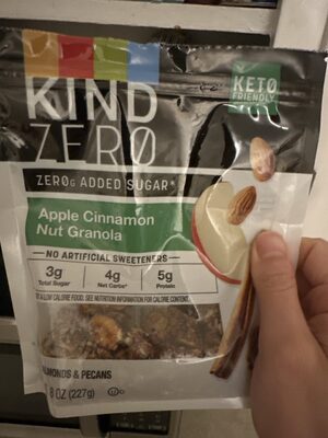 Apple Cinnamon Nut Granola