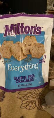 Everything Gluten Free Crackers