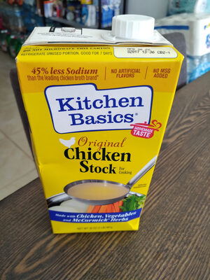 Chicken stock for cooking, original