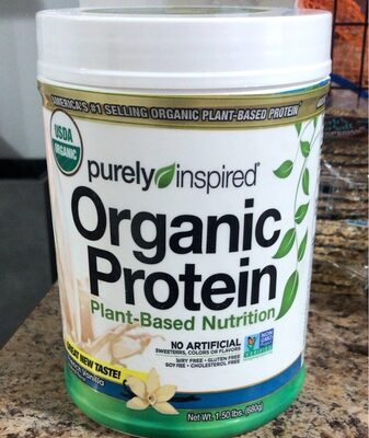 Organic Protein Plant-Based Protein Powder - Creamy French Vanilla