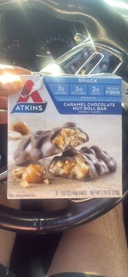 Caramel Chocolate Nut Roll Bar