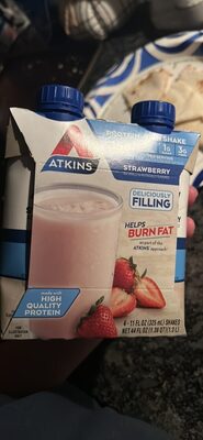 Protein-Rich Shake Strawberry