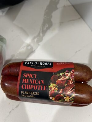 Spicy Mexican Chipotle Plant-Based Sausages