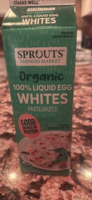 Organic 100% Liquid Egg Whites