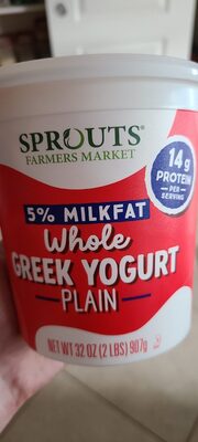 Whole Greek Yogurt Plain
