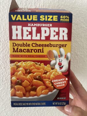 Hamburger Helper - Double Cheeseburger Macaroni