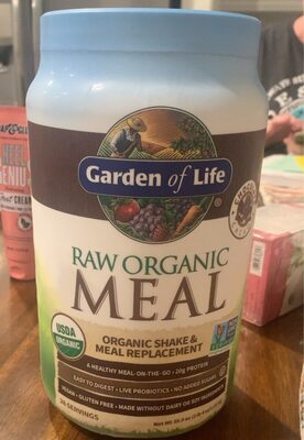 RAW Organic Meal Plant-Based Chocolate