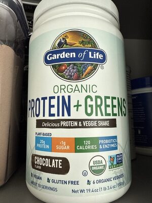 Protein + Greens Chocolate Powder