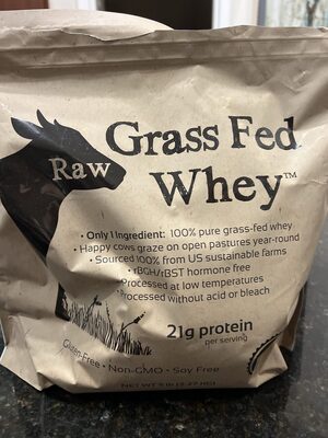 Raw Grass Fed Whey