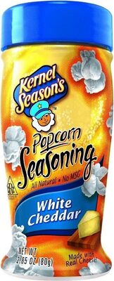 Popcorn seasoning white cheddar