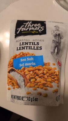 Crunchy Roasted Lentils Sea Salt