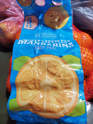 Sweet and seedless Mandarins