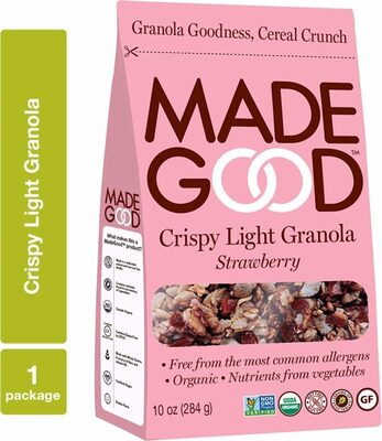 Organic Crispy Light Granola Strawberry