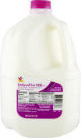 Reduced fat milk