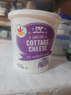 Giant, large curd cottage cheese