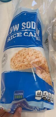 low sodium rice cakes