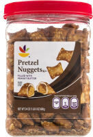 Pretzel Nuggets Filled With Peanut Butter
