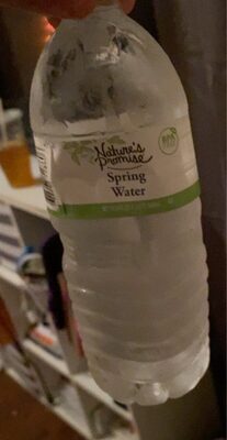 Natures promise spring water