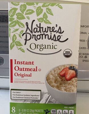 Organic Instant Oatmeal