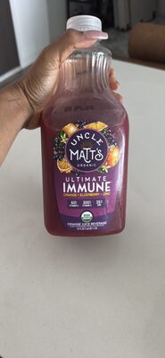 Ultimate Immune Orange Juice Beverage