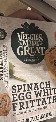 Spinach Egg White Frittata