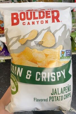 Thin & Crispy - Jalapeño Flavored Potato Chips