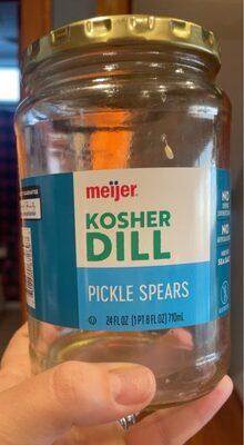 Kosher Dill Pickle Spears