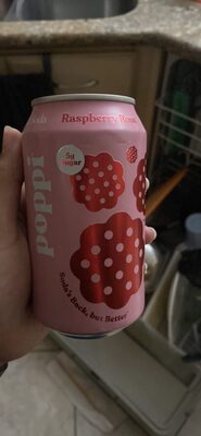 Raspberry Rose Sparkling Soda
