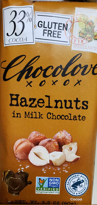 Hazelnuts In Milk Chocolate