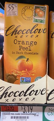 Orange Peel In Dark Chocolate