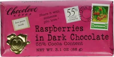 Raspberries in Dark Chocolate