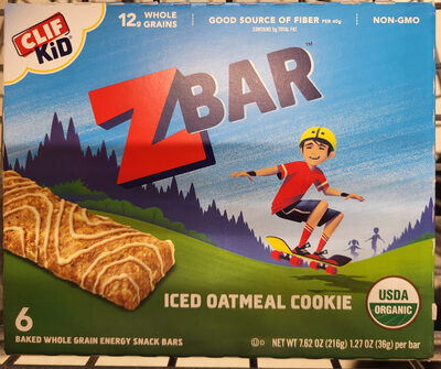 Clif Kid ZBar Iced Oatmeal Cookie