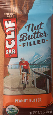 Clif Organic Nutter Butter Bar Peanut Butter Energy Bar