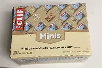 Clif Bar Mini White Chocolate Macadamia Nut