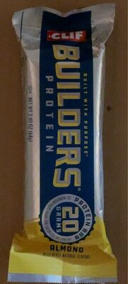 Clif builders protein bars vanilla almond flavor protein ounce