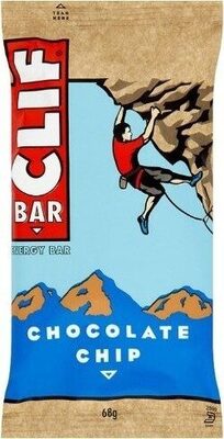 Clif chocolate chip energy bars