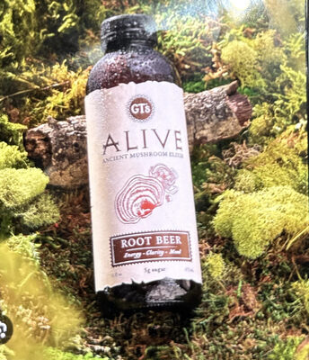 Alive Ancient Mushroom Elixir Root Beer