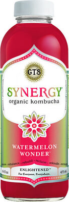 Living foods enlightened organic kombucha watermelon wonder