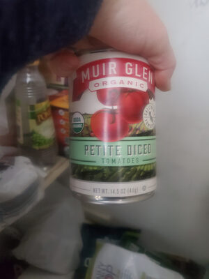 Muir glen, organic petite diced tomatoes