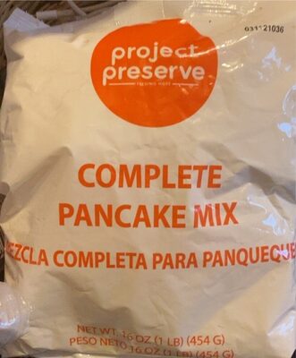 Complete pancake mix
