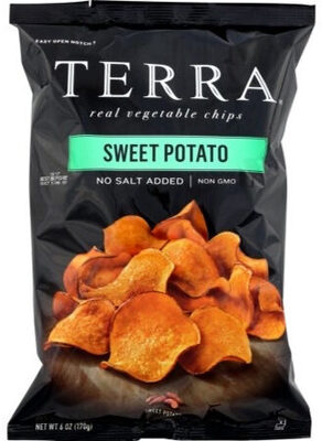 Sweet Potato No Salt Added Vegetable Chips