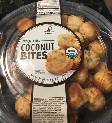 Organic coconut bites