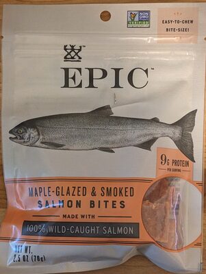 Maple-Glazed & Smoked Salmon Bites