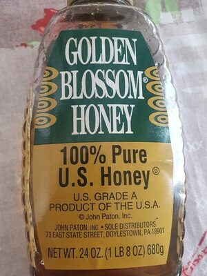 Golden blossom honey