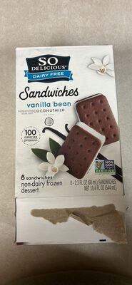 Sandwiches vanilla bean coconutmilk