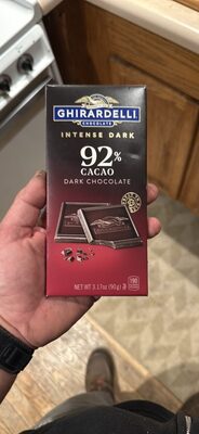 92% Cacao Dark Chocolate