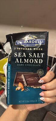 Sea Salt Almond Dark Chocolate