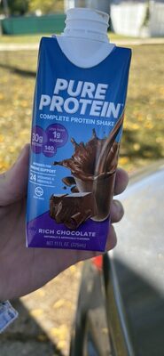 PURE PROTEIN COMPLETE PROTEIN SHAKE RICH CHOCOLATE