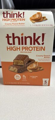 Creamy Peanut Butter Protein Bar